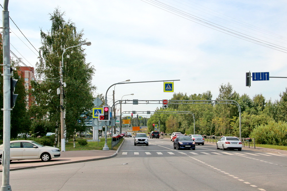 Кронштадт, Кронштадтское шоссе