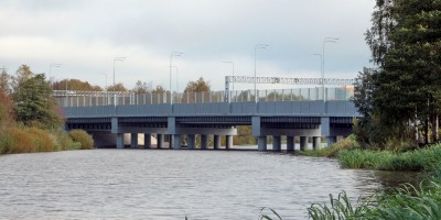 Глухарка, мост на Шуваловском проспекте