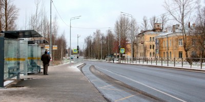 Колпино, Загородная улица, остановка