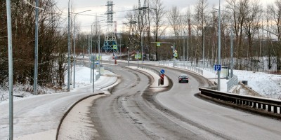 Колпино, Загородная улица у Балканской дороги