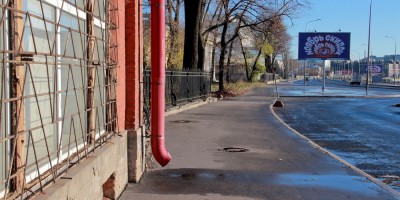Свердловская набережная, старая трасса