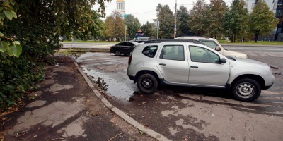 Малоохтинский проспект, изгиб