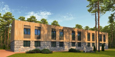 Молодежное, Средневыборгское шоссе, 5, проект корпуса для персонала