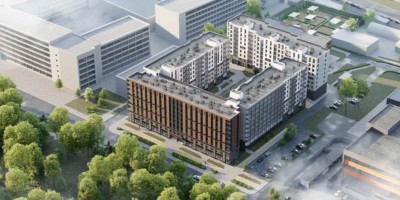 Проспект Мечникова, 40, проект жилого комплекса, вид сверху