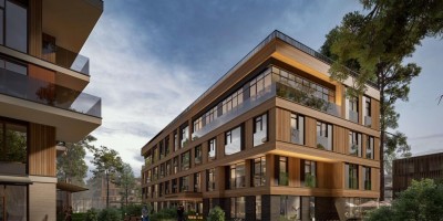 Солнечное, Лесная улица, 24, санаторный комплекс, проект, административно-бытовой корпус