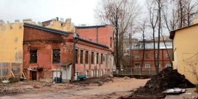 10-я Советская улица, 24, после разборки пристройки