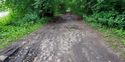 Белоостров, Сестрорецкое шоссе, булыжник Белоостров, Сестрорецкое шоссе, булыжник