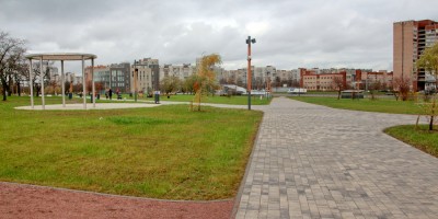 Федоровский сквер, дорожка