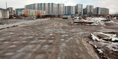 Колобановская улица у границы с Новогореловом Колобановская улица у границы с Новогореловом