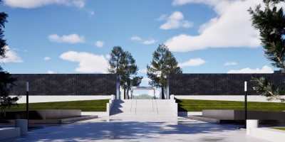 Шафировский проспект, 12, крематорий, проект реконструкции, вариант 1 Шафировский проспект, 12, крематорий, проект реконструкции, вариант 1