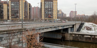 Славянский мост через реку Славянку