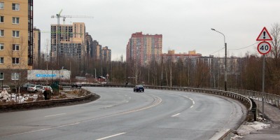 Усть-Славянка, Советский проспект, изгиб