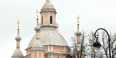 Васильевский остров, угол 6-й линии и Большого проспекта, Андреевский собор, пятиглавие