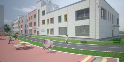 Бухарестская улица, проект детского сада Бухарестская улица, проект детского сада