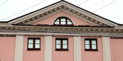 Лермонтовский проспект, дом 14, дом Иоффа с кинематографом, реконструкция, фасад Лермонтовский проспект, дом 14, дом Иоффа с кинематографом, реконструкция, фасад