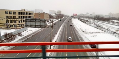 Трамвайная линия Славянка, путепровод над Витебским проспектом Трамвайная линия Славянка, путепровод над Витебским проспектом