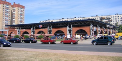 Улица Дыбенко, 16, Правобережный рынок Улица Дыбенко, 16, Правобережный рынок