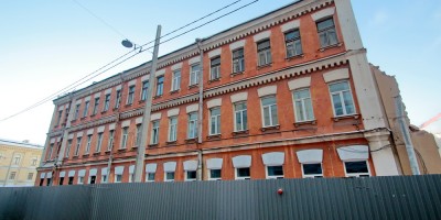 Переулок Лодыгина, дом после сноса Переулок Лодыгина, дом после сноса