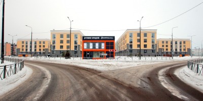 Пушкин, перекресток Камероновской и Пущинской улиц Пушкин, перекресток Камероновской и Пущинской улиц