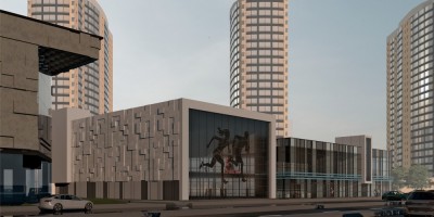 Улица Федора Абрамова, проект спорткомплекса Улица Федора Абрамова, проект спорткомплекса
