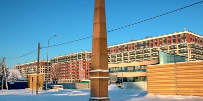 Московская Славянка, обелиск Пушкину