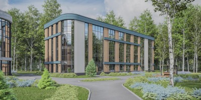 Репино, Приморское шоссе, 423, пансионат Заря, проект новых корпусов, спальный корпус