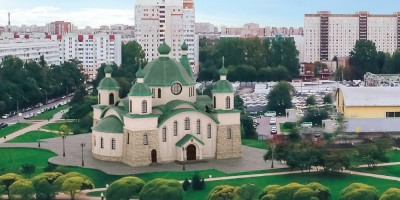 Сад Прометей, проект церкви, вид сверху Сад Прометей, проект церкви, вид сверху