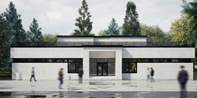 Шафировский проспект, 12, проект реконструкции крематория, административно-бытовой корпус