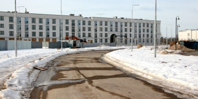 Пушкин, Пущинская улица, изгиб