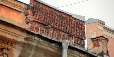 10-я Красноармейская улица, дом 19, Никольская церковь, кирпичная кладка
