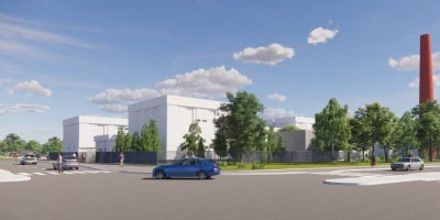 Кронштадт, угол Цитадельской дороги и Цитадельского шоссе, очистные сооружения поверхностного стока, проект