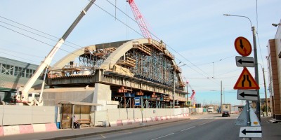 Маневровый проезд, путепровод ВСМ