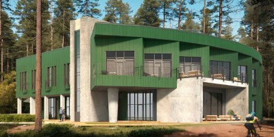 Ушково, Пляжевая улица, проект гостиницы