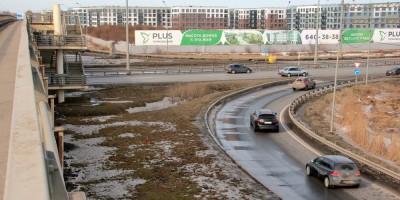 Волхонское шоссе, развязка с Пулковским шоссе