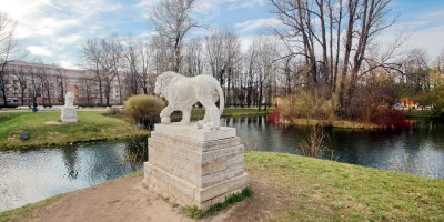 Московский парк Победы, пруд Очки
