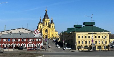 Нижний Новгород, вид на Александро-Невский собор