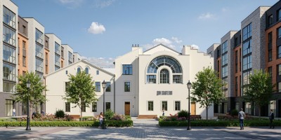 24-я линия Васильевского острова, дом 3-7, Дом Евангелия, проект реконструкции, вид сзади