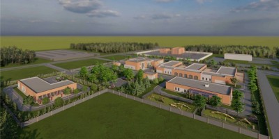 Кронштадт, Кронштадтское шоссе, приют для животных, вид сверху Кронштадт, Кронштадтское шоссе, приют для животных, вид сверху
