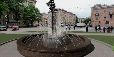 Среднеохтинский проспект, проект фонтана