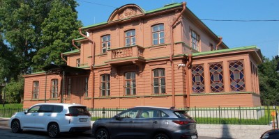 Пушкин, дом Вуича на Церковной улице, 6, после воссоздания Пушкин, дом Вуича на Церковной улице, 6, после воссоздания