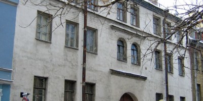 Кадетская линия, 21, вид из Тучкова переулка Кадетская линия, 21, вид из Тучкова переулка