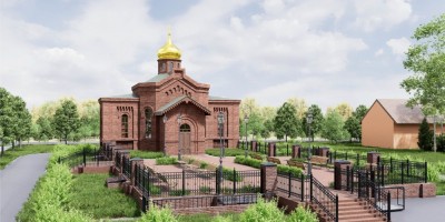 Петергоф, проект Хрисанфской церкви на бульваре Красных Курсантов